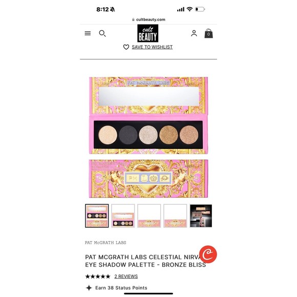 Pat McGrath eyeshadow palette bundle - Picture 2 of 5